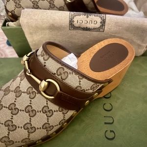 Authentic Gucci Clogs - Brand New!!! Never worn. 39.5